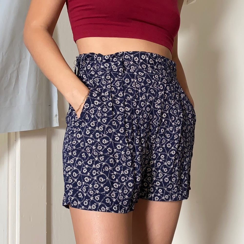 Cherokee soft floral shorts